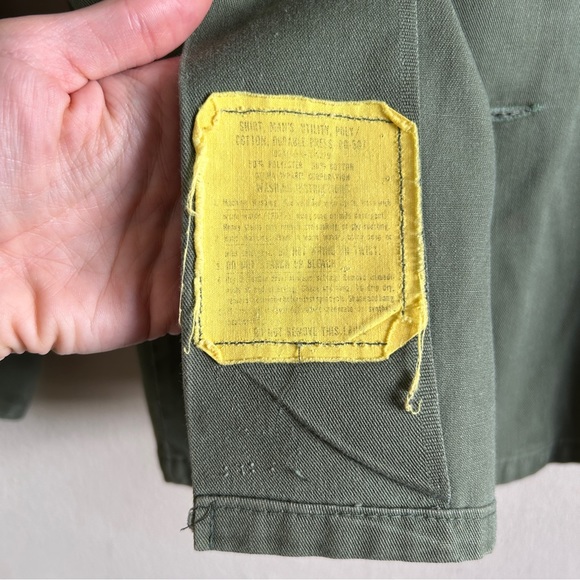 Vintage Fatigue Utility Shirt - Picture 6 of 6